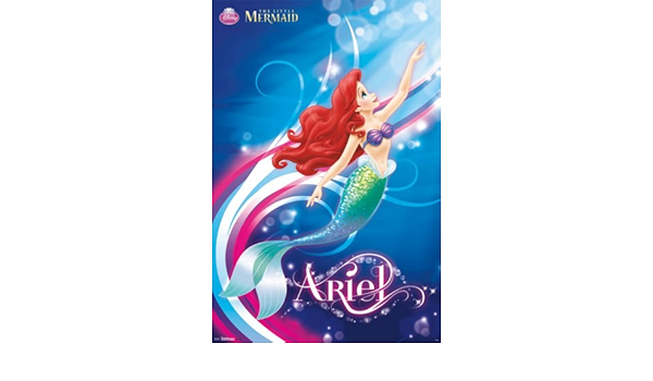 Amazon Co Jp リトルマーメイドアリエルプリンセスディズニーポスター24 36 平行輸入 ホーム キッチン