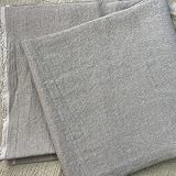 布地専門店 kijiya 高密度 ベルギー リネン 100％ 生地 幅114cm×長1m単位販売 遠州織物 やわらか仕上げ 麻100％ 布 k-rn5066 (n 生成)