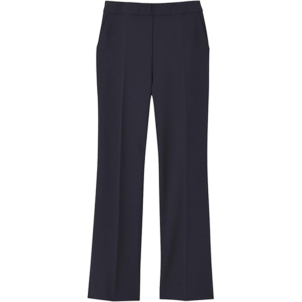 Amazon | [ワコール] カルソン ストレッチパンツ ワイド クロップト丈