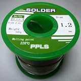PPLS 25 リール巻 鉛フリー はんだ線 500g 99.3/0.7（Cu） φ1.2mm