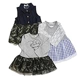 子供服　女の子　ワンピース　カモ柄チュールワンピ　 Mialy Mail 80 デニム