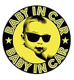 Baby in carステッカー（クールガイ）