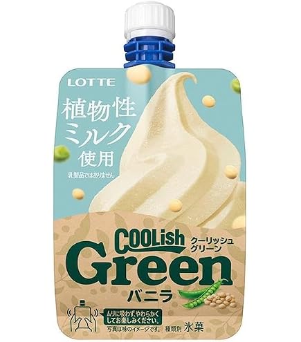 Amazon.co.jp: [冷凍] ロッテ クーリッシュGreen ストロベリー 135ml
