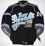 Tony Stewart 2011 NASCAR Championメンズツイルジャケットby JH Design