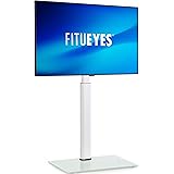 FITUEYES テレビスタンド 32～60インチ対応 壁寄せテレビスタンド 高さ調節可能 ラック回転可能 白 F02A1461A