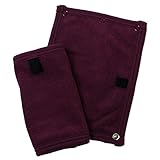 プラチナムベイビー★日本製♪よだれパッド★ストラップホルダー付き (パープル)