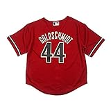 ポール・ゴールドシュミットArizona Diamondbacks MLBマジェスティックBoysレッド公式代替クールベースジャージー レッド