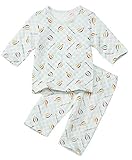 【あるこんたるこん】 (EFO) ベビー キッズ ジュニア ルームウェア バルーン 男の子 パジャマ 7分袖 ハーフパンツ (120)