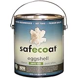 AFM Safecoat Eggshellエナメルパステルベース0 VOC、ホワイトCan 1 / 32オンスケース