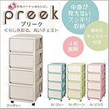 preek プリーク 4段チェスト IV・ブルー