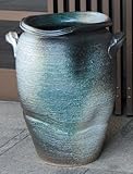 青窯変壷型傘立 信楽焼 陶器 傘立て