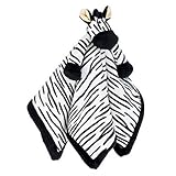 Teddykompaniet - Diinglisar - Zebra Comfort Blanket by Teddykompaniet