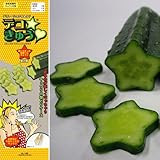 デコきゅう：星10本[家庭菜園用きゅうりの型・可愛いキュウリをデコ弁に！] ノーブランド品