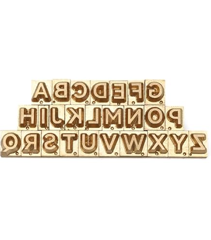 Amazon.co.jp: 小次郎 高級刻印 英字セット 直 0.4mm 151268 : ホビー