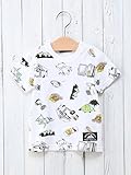 LITTLE BEAR CLUB (リトルベアークラブ) ベビー プリント Tシャツ 赤ちゃん ベビー服 男の子 子供服 トップス 90 アウトドア