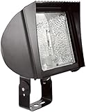RAB FXH125TPSQPC Flexflood 125W-Metal Halide Pulse Start Trunnion + 120V with Photocell, Bronze by R