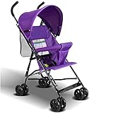 Homehalo 軽量ベビーカー 折りたたみ 3.5kg 通気性良い　簡易 バギー　お出かけに最適 安心のB型ベビーカー (パープル)