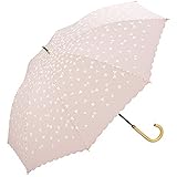 w.p.c 日傘 T/Cパラソル サンカクストライプ ベージュ 50cm 81-8439