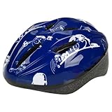 ヘルメット 子供用 軽量 3-7歳　helmet　9ホール　シンプル スポーツ　スケートボード　キックボード ローラー スケート　ウォーター スポーツ ネイビーブルー落書き柄（形3）