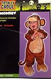 Monkey Child Infant Costume Jumper 6-12M NIP [並行輸入品]