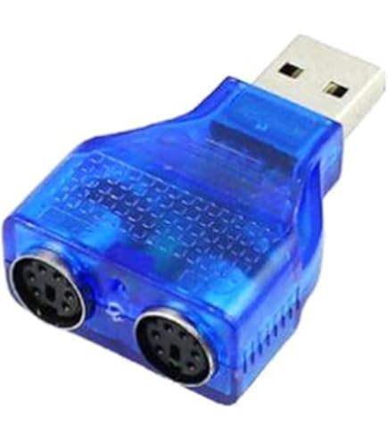 (未使用･未開封品)　USB−デュアル 2 PS2 PS/2 マウス キーボード 変換 アダプタ スプリッタ f4u0baa Amazon.co.jp: USB－デュアル 2 PS2 PS/2 マウス キーボード