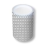 UneekeeブラックQuatrefoil Tealight