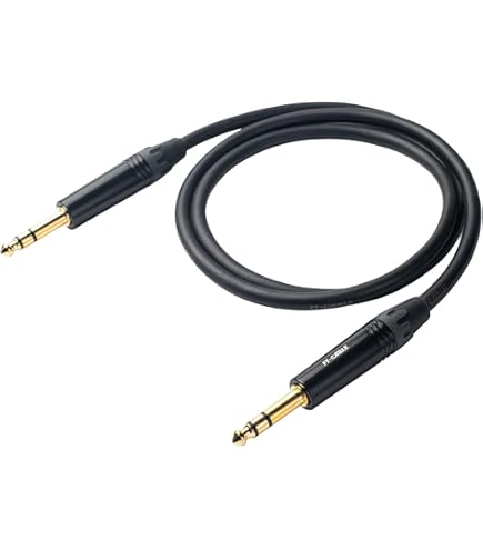 Amazon | MOGAMI【2534 黒】XLRキャノン(オス)-TRSフォン 2m / NEUTRIK