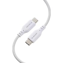 Amazon.co.jp: エレコム USB Type C ケーブル 0.3m 短い 100W PD対応