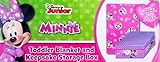 Disney Jr. Toddler Blanket & Keepsake Storage Box Minnie Mouse by Crown Crafts