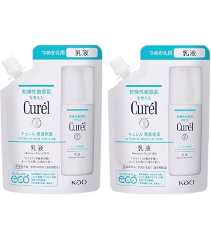 Amazon | 花王 キュレル 乳液 120ml × 2 | 花王(Kao) | 乳液・クリーム
