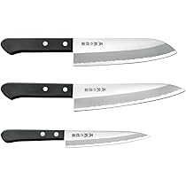 Amazon｜よこやま 三徳包丁 165mm & 牛刀包丁 180mm& ペティ