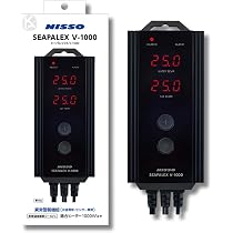 SEAPALEX X-1020 電子サーモモ 4個セット Amazon | ニッソー シーパレックス V-1000 1個 サーモスタット 水槽用
