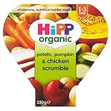 Hipp Organic Growing Up Meal Potato, Pumpkin & Chicken Scrumble 12mth+ (260g) ヒップ有機育っ食事ポテト～カボチャとチキンs