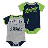 Seattle Seahawks Descendant 2パックボディースーツOnesie Set
