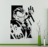 Comics Joker壁ビニールデカールステッカーバットマンスーパーヒーローホームインテリアアート装飾アイデア寝室子供部屋リムーバブル壁画1 ( JKR )