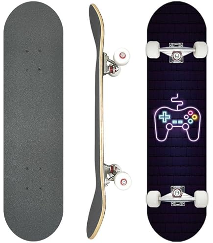 Amazon | スケートボード 7.5インチ コンプリート スケボー 7層カエデ