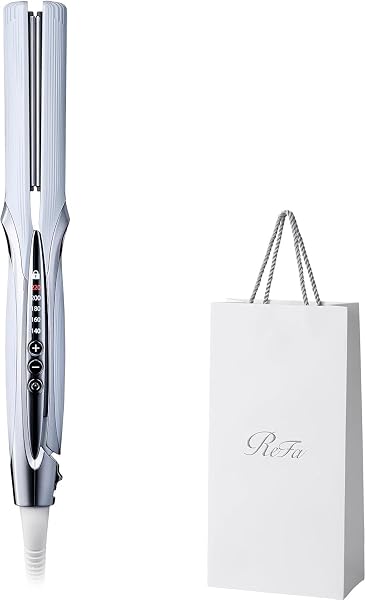 【母の日ギフト】【公式ストア限定】リファストレートアイロン プロ/ReFa STRAIGHT IRON PRO(ホワイト)ヘアアレンジガイドブック・ショッパー付き - 1
