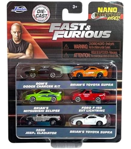 Amazon | マテル 1/55 ワイルド・スピード ダイキャストカー 3パック
