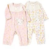 coeur a coeur(クーラクール) カバーオール (70～80cm) キムラタンの子供服 (44356-163) ピンク 70