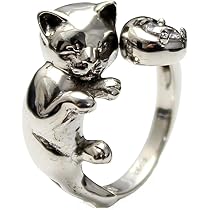 インディアンジュエリー SHUBE'S スターリングシルバー 猫とネズミ リング 51Dfkd1NjsL._AC_UL210_SR210,
