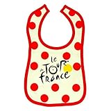 Le Tour de France - Official Tour de France Baby Bib - Polka dots by Le Tour de France