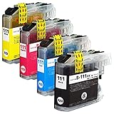 LC111-4PK (BK/C/M/Y) 【4色セット】 最新 互換 インクカートリッジ 《ICチップ搭載・残量表示対応》 111 LC111 インク LC111BK LC111C LC111M LC111Y 純正と併用可能 brother ブラザー (対応機種: DCP-J957N DCP-J757N DCP-J557N MFC-J877N MFC-J987DN MFC-J897DN MFC-J827DN MFC-J727D DCP-J952N DCP-J752N DCP-J552N MFC-J980DN MFC-J890DN MFC-J820DN MFC-J720D MFC-J987DWN MFC-J897DWN MFC-J827DWN MFC-J727DW MFC-J980DWN MFC-J890DWN MFC-J820DWN MFC-J720DW )【STAR JET製】
