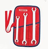 Stanley Proto J3760 Proto Double End Flare Nut Wrench Set, 6 Point, 3-Piece by Stanley-Proto