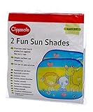 Clippasafe Fun Sun Shades with Colourful Animal Print by adam & eesa