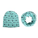 Domybest ベビー帽子 綿帽子 スカーフ 男の子 女の子 6色 五芒星 防寒対策 快適 柔らかく お祝いギフト 幼稚園 七五三 誕生日 記念日