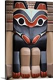 Kathy Mahanプレミアムシックラップキャンバス壁アート印刷題名Native American Todem XI 20" x 30" 2401969_24_20x30_none
