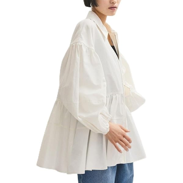 Amazon | [アダムエロペ] サステナブル ショートスリーブシャツ