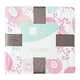 エイデンアンドアネイ × ティーコレクション ブランケット おくるみ Classic stroller blanket　tea collection （カラー：global garden）TC6000