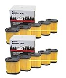 オレゴン30 – 817 – 10個パック30 – 031用紙エアフィルタ交換用パーツテカムセ36905 2 – 3 / 4 " × 1 – 3 / 4 " by 2 – 7 / 8 "