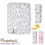 Hoppetta(ホッペッタ) kukkia(クッキア) おむつ替えマット グレー